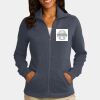 Ladies Slub Fleece Full Zip Jacket Thumbnail