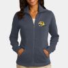 Ladies Slub Fleece Full Zip Jacket Thumbnail