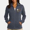 Ladies Slub Fleece Full Zip Jacket Thumbnail