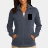 Ladies Slub Fleece Full Zip Jacket Thumbnail