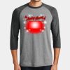 Perfect Tri ® 3/4 Sleeve Raglan Thumbnail