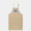 Easy Care Extra Long Bib Apron with Stain Release Thumbnail