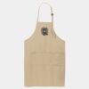 Easy Care Extra Long Bib Apron with Stain Release Thumbnail