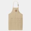 Easy Care Extra Long Bib Apron with Stain Release Thumbnail