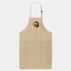 Easy Care Extra Long Bib Apron with Stain Release Thumbnail