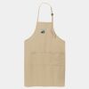 Easy Care Extra Long Bib Apron with Stain Release Thumbnail